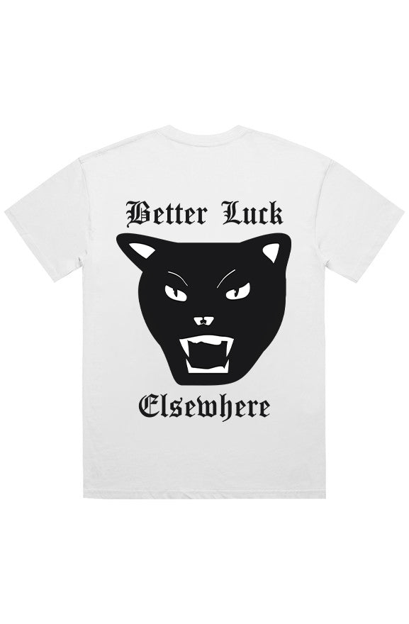 Block Oversized Tee black cat